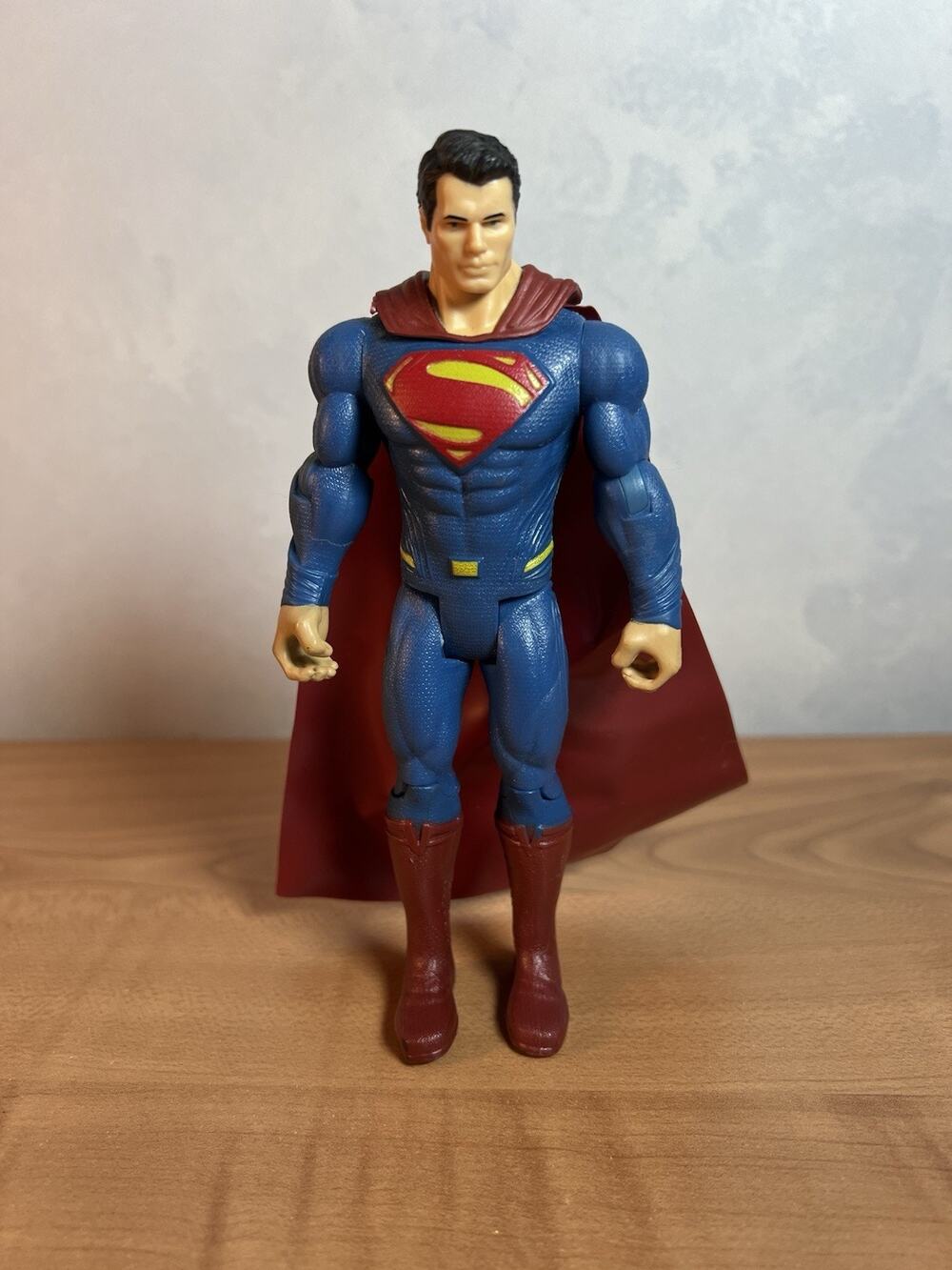 DC Comics 6” 2015 Superman Action Figure with Cape - Bent Cape